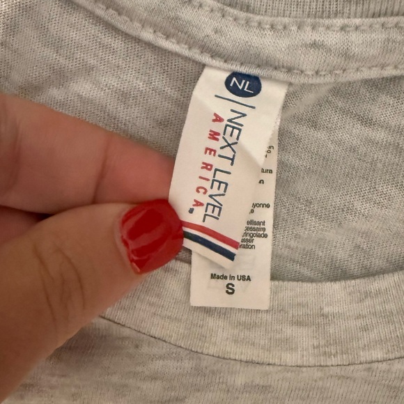 What Would Dolly Do? Dolly Parton Gray Tee Size S w butterflies - country music - Picture 3 of 4